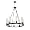 Z-Lite Beau 8 Light Chandelier, Bronze & Clear 3031-8BRZ - alternate 6